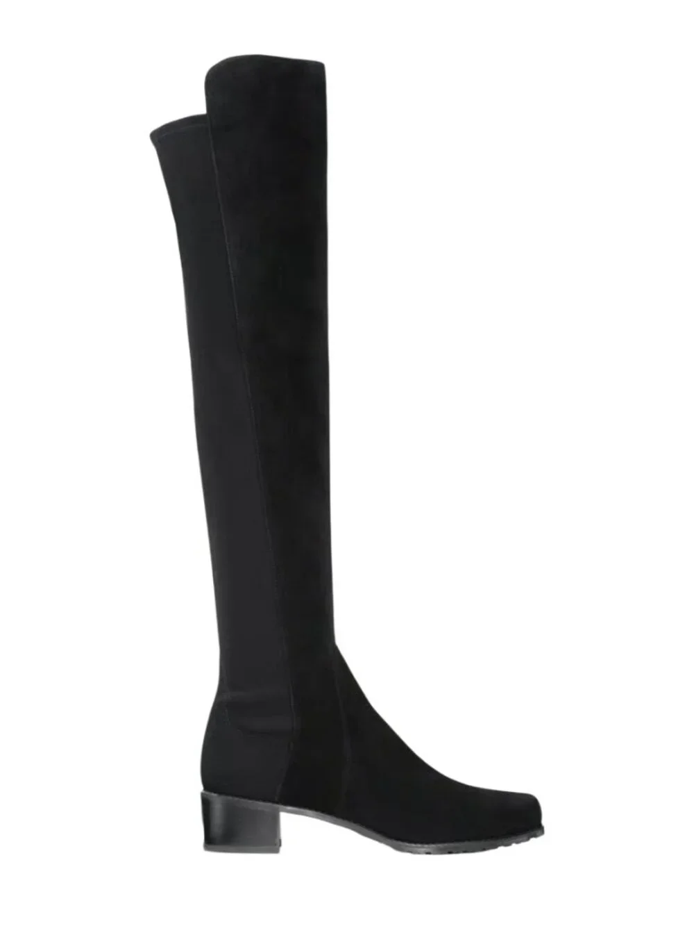 NWOT Stuart Weitzman Reserve Suede Over-the-Knee Boots Black Size 7.5